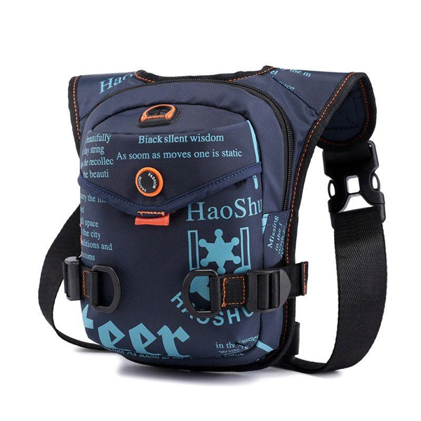 Men’s Waterproof Drop Leg Bag – Tactical Thigh & Waist Pack for Motorcycle, Travel & Outdoor Use
