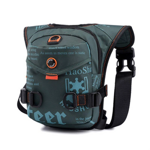 Men’s Waterproof Drop Leg Bag – Tactical Thigh & Waist Pack for Motorcycle, Travel & Outdoor Use