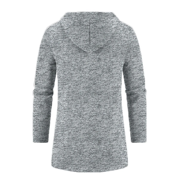 Men’s Zip-Up Hooded Jacket – Cozy & Stylish for Fall and Winter, Versatile Layering Sweatshirt