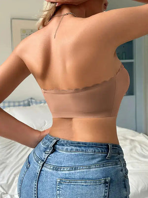 Non-Slip Front Closure Strapless Bra - Seamless & Wireless