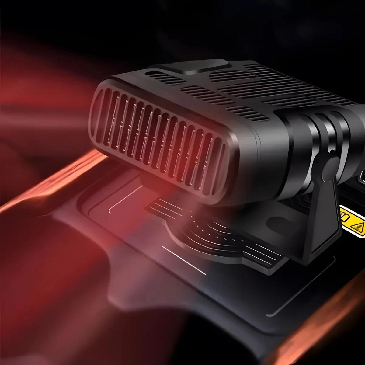 Portable 12V Car Heater - 500W Fast Heating for Winter Driving