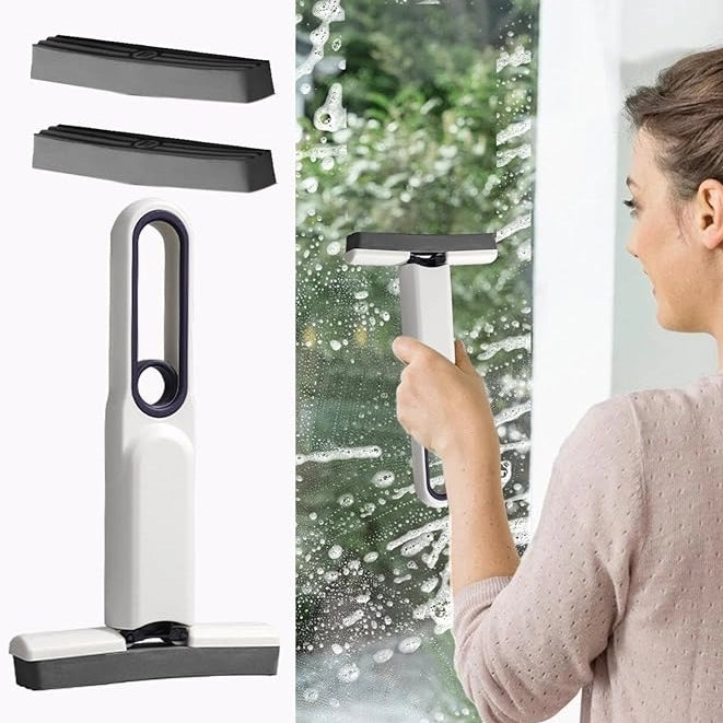 Portable Squeeze-Action Sponge Mop with Instant Absorption