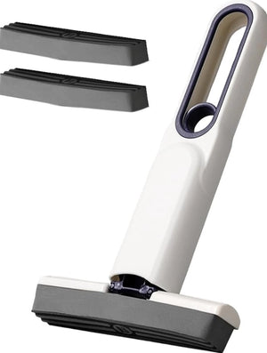 Portable Squeeze-Action Sponge Mop with Instant Absorption