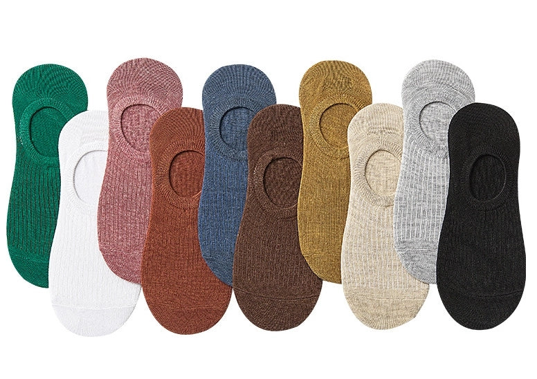 ROYALUCK 10 Pairs No Show Socks Womens Low Cut Ankle Socks