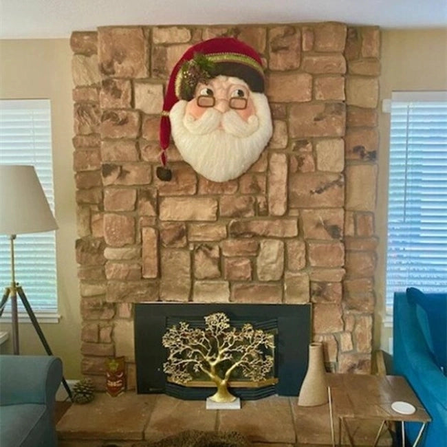 Santa Claus Christmas Wall Decoration