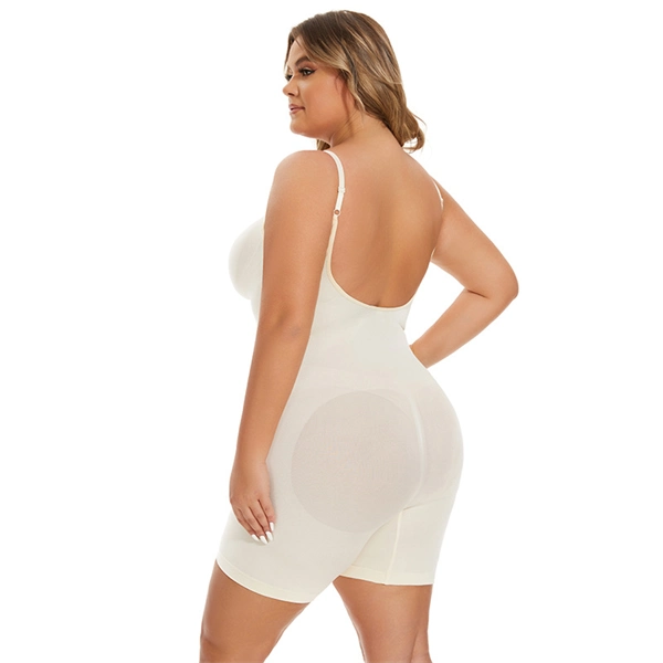 Seamless Postpartum Shaping Bodysuit – Tummy Control, Butt Lift & Backless Design for Yoga and Daily Wear
