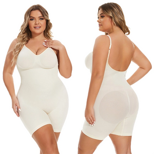 Seamless Postpartum Shaping Bodysuit – Tummy Control, Butt Lift & Backless Design for Yoga and Daily Wear