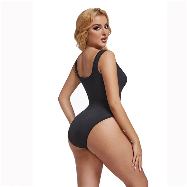 Seamless Tummy Control Shapewear Bodysuit – Waist Slimming Compression One-Piece