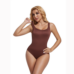 Seamless Tummy Control Shapewear Bodysuit – Waist Slimming Compression One-Piece