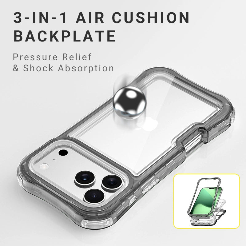 Shockproof TPU Phone Case with Lanyard for iPhone 17