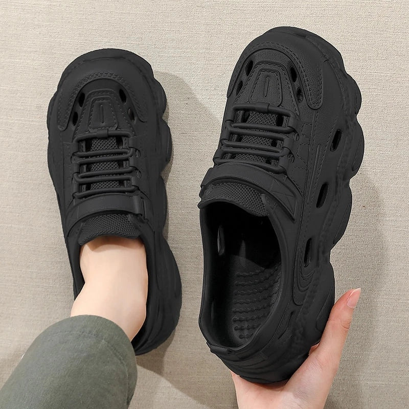 Summer Men Soft EVA Sole Sandals Breathable Anti-skid Casual Beach Fishing Sandals