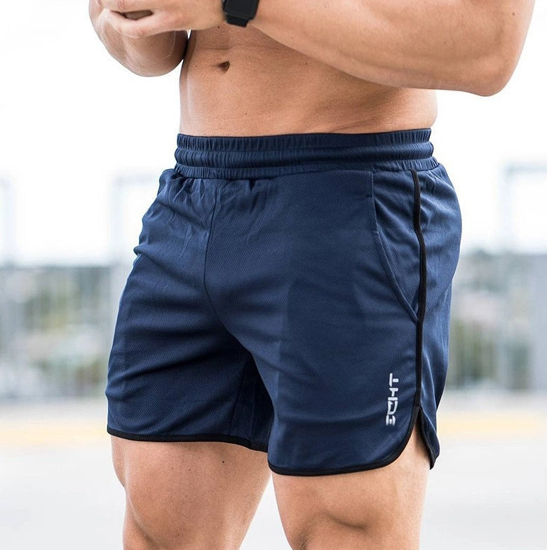 New Summer Running Shorts Men Sports Jogging Fitness Quick Dry Mens Gym Sport gyms Short Pants