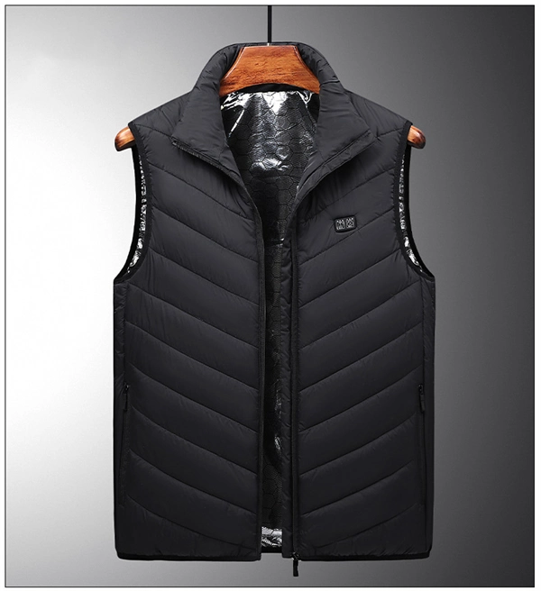 Smart Heated Vest - Adjustable Temperature Control Body Warmer for Outdoor Activities