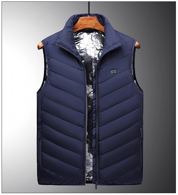Smart Heated Vest - Adjustable Temperature Control Body Warmer for Outdoor Activities