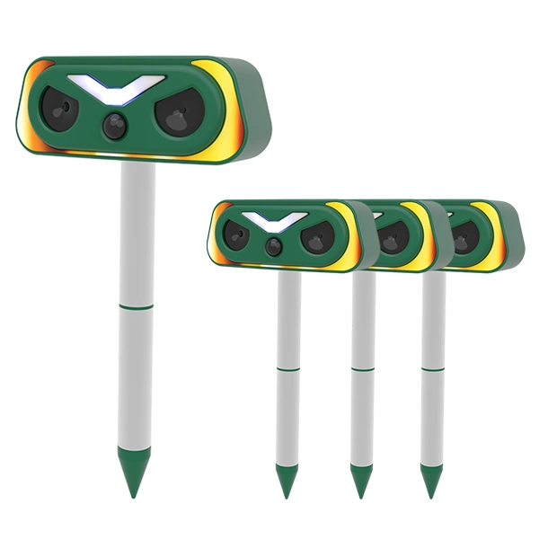 Solar-Powered Ultrasonic Bird Repeller Mice Repellent