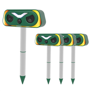Solar-Powered Ultrasonic Bird Repeller Mice Repellent
