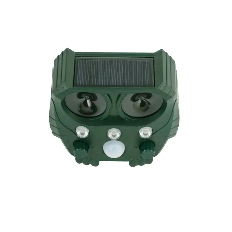 Solar Ultrasonic Animal & Pet Repeller Motion Sensor Repels Birds, Snakes, Raccoons, Skunks, Deer, Cats, Dogs, Rats