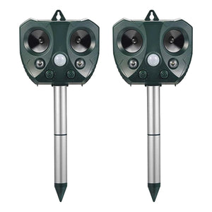 Solar Ultrasonic Mice Repellent Squirrel Repellent Foxes Repeller Rodent Repeller