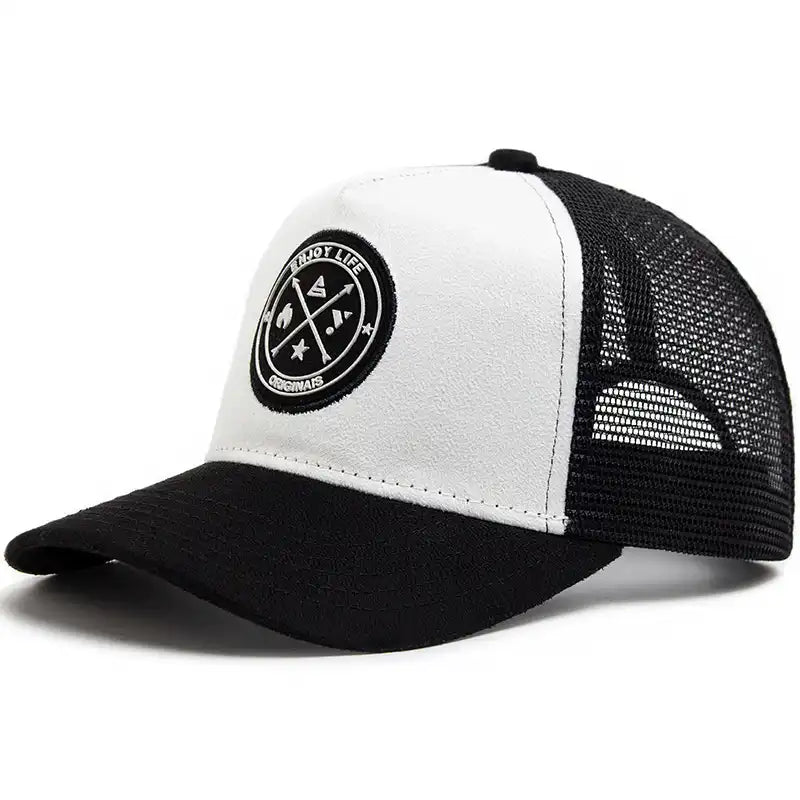 Summer Breathable Mesh Hard Top Baseball Cap