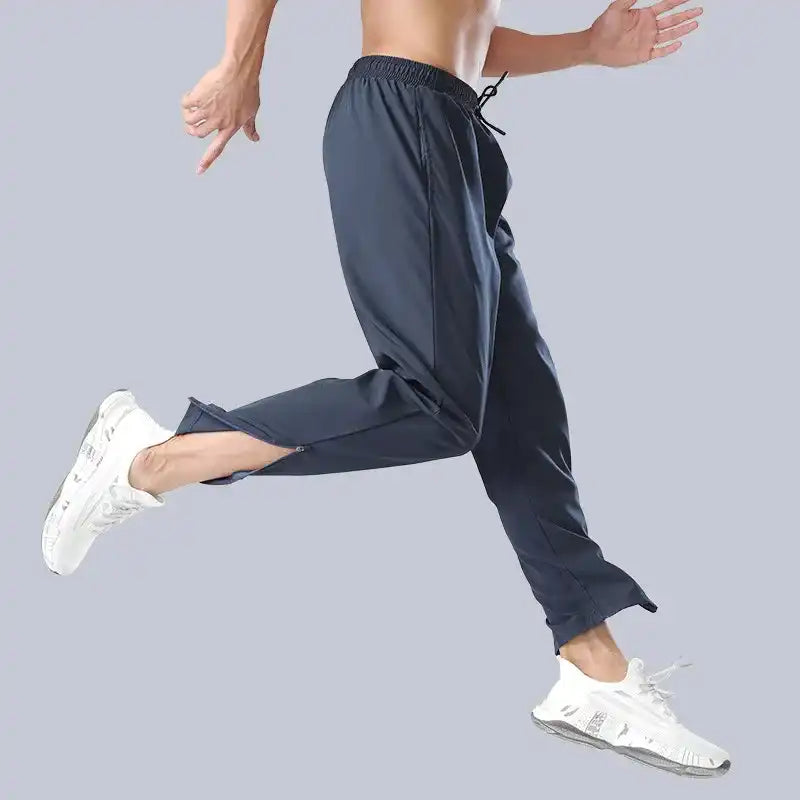 Summer Men's Jogging Pants Quick Dry Breathable Casual Sports Pants