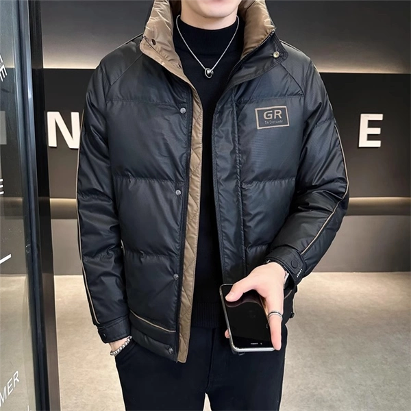 Thick Insulated Men's Down Jacket - Warm Winter Outerwear