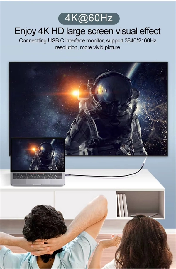 USB-C 3.1 Extension Cable – Male to Female Charging & Data Transfer Cord