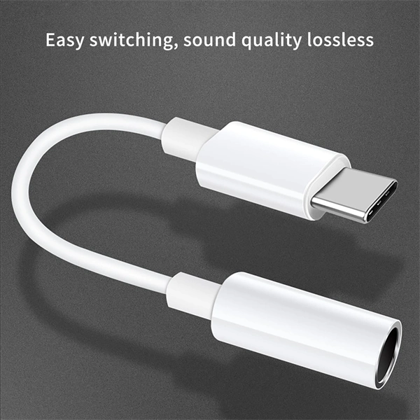USB-C to 3.5mm Audio Adapter – Type C to Headphone Jack