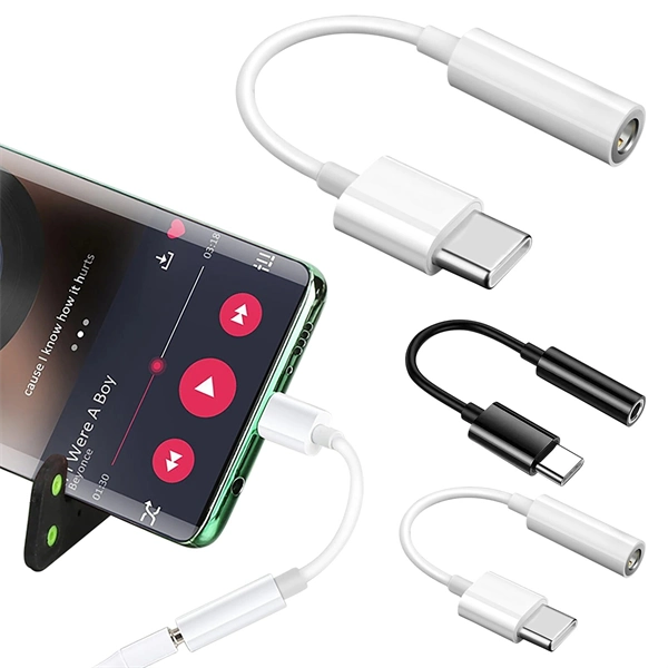 USB-C to 3.5mm Audio Adapter – Type C to Headphone Jack