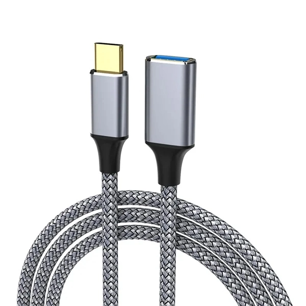 USB-C to USB 3.0 OTG Adapter Cable – Male to Female Extension Cord for Laptop, Keyboard, Mouse & Car