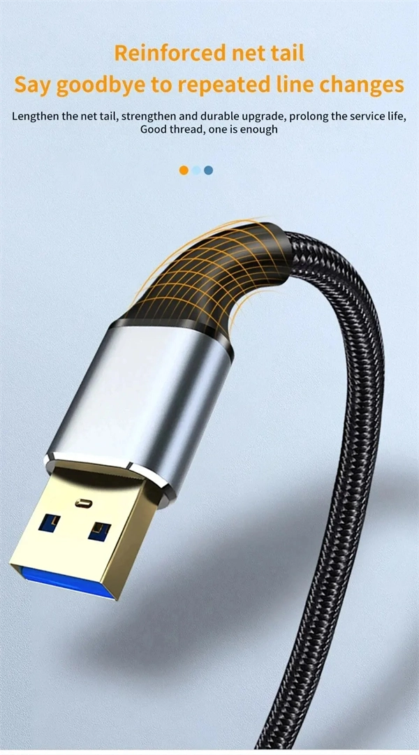 USB 3.0 Male to Female Extension Cable – High-Speed Data & Charging for Laptops, TVs, PS4, and USB Devices