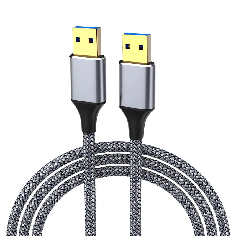 USB 3.0 Male to Male Extension Cable – 5Gbps High-Speed Data Transfer Cord for PC, Laptop, TV, and PS4