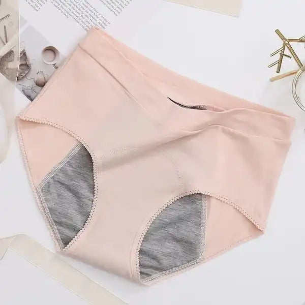 2 PCS Ultra Comfortable High Waisted Leakproof Period Panties
