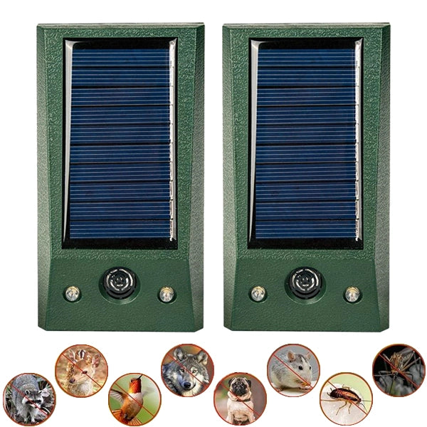 Ultrasonic Mice Repeller Outdoor LED Red and White Flashing Bird Repeller Ultrasonic Dog Repeller Cat Repeller