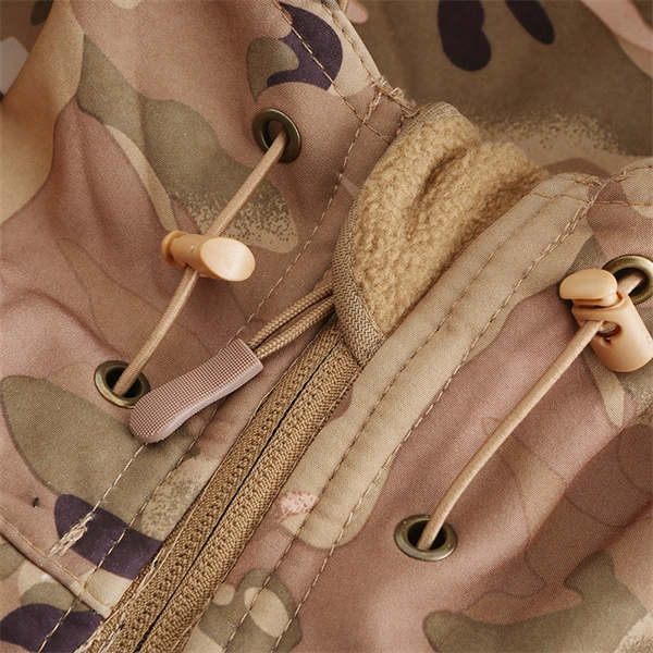 Unisex Camo Heated Hoodie Jacket