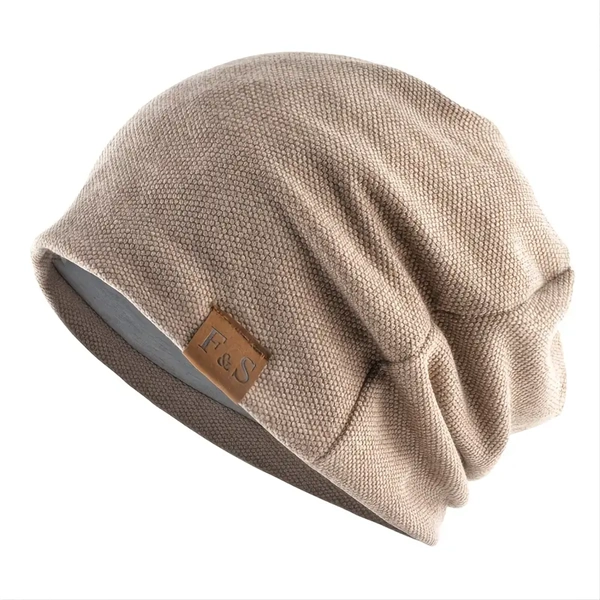 Unisex Lightweight Knit Beanie – Soft Warm Winter Hat for Outdoor & Casual Wear, Slouchy Hip-Hop Style