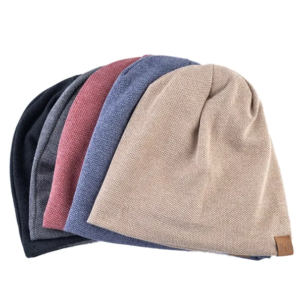 Unisex Lightweight Knit Beanie – Soft Warm Winter Hat for Outdoor & Casual Wear, Slouchy Hip-Hop Style