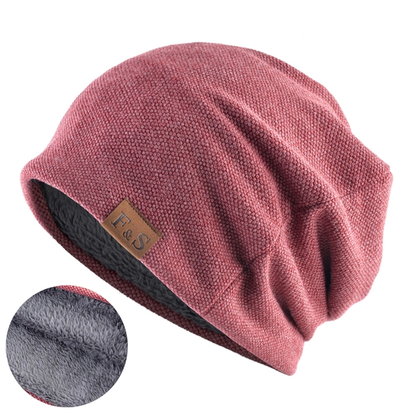Unisex Lightweight Knit Beanie – Soft Warm Winter Hat for Outdoor & Casual Wear, Slouchy Hip-Hop Style