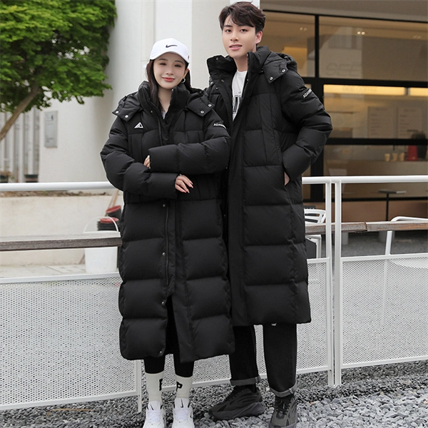 Unisex Long Down Puffer Coat - Extra Warm & Stylish Winter Jacket