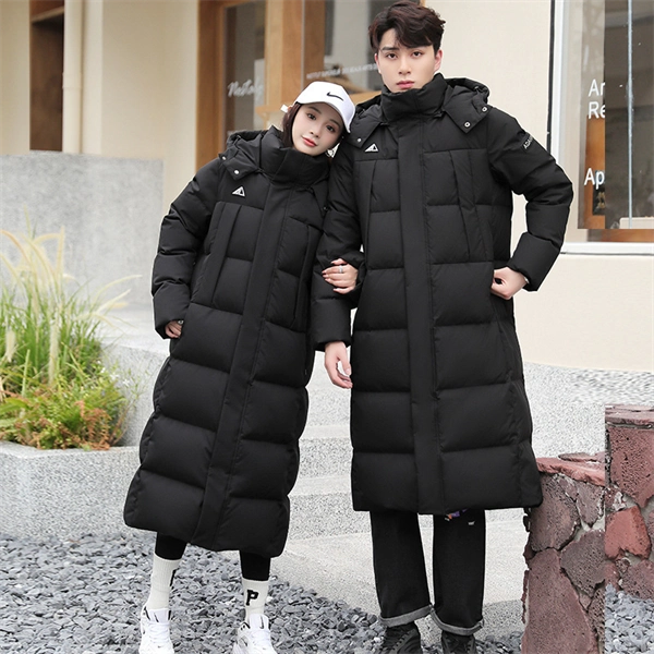 Unisex Long Down Puffer Coat - Extra Warm & Stylish Winter Jacket