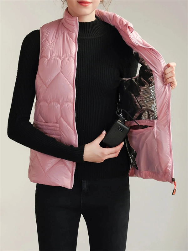 Women's 15 Heat Zones USB Heated Vest