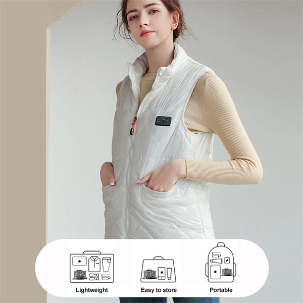 Women's 15 Heat Zones USB Heated Vest