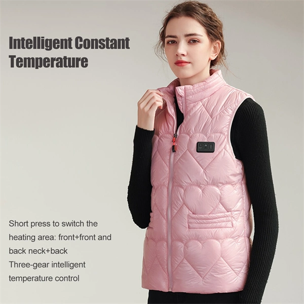 Women's 15 Heat Zones USB Heated Vest