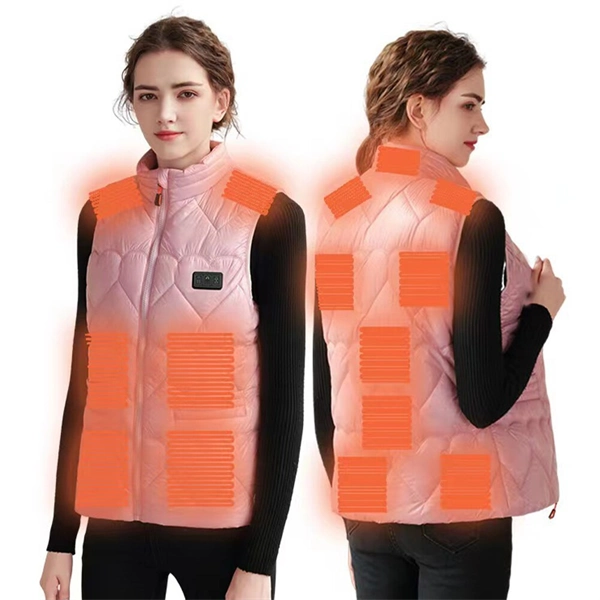 Women's 15 Heat Zones USB Heated Vest
