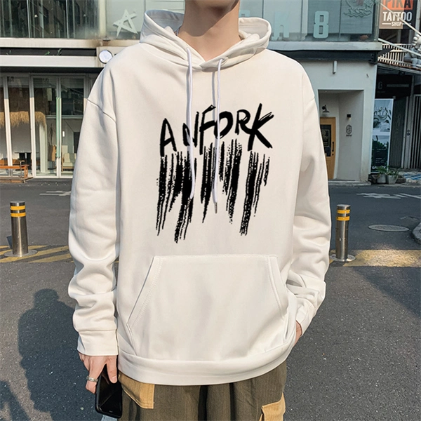 Unisex Vintage Vertical Stripes Graphic Hoodie Jacket – Loose Fit Streetwear Windbreaker for Spring & Fall