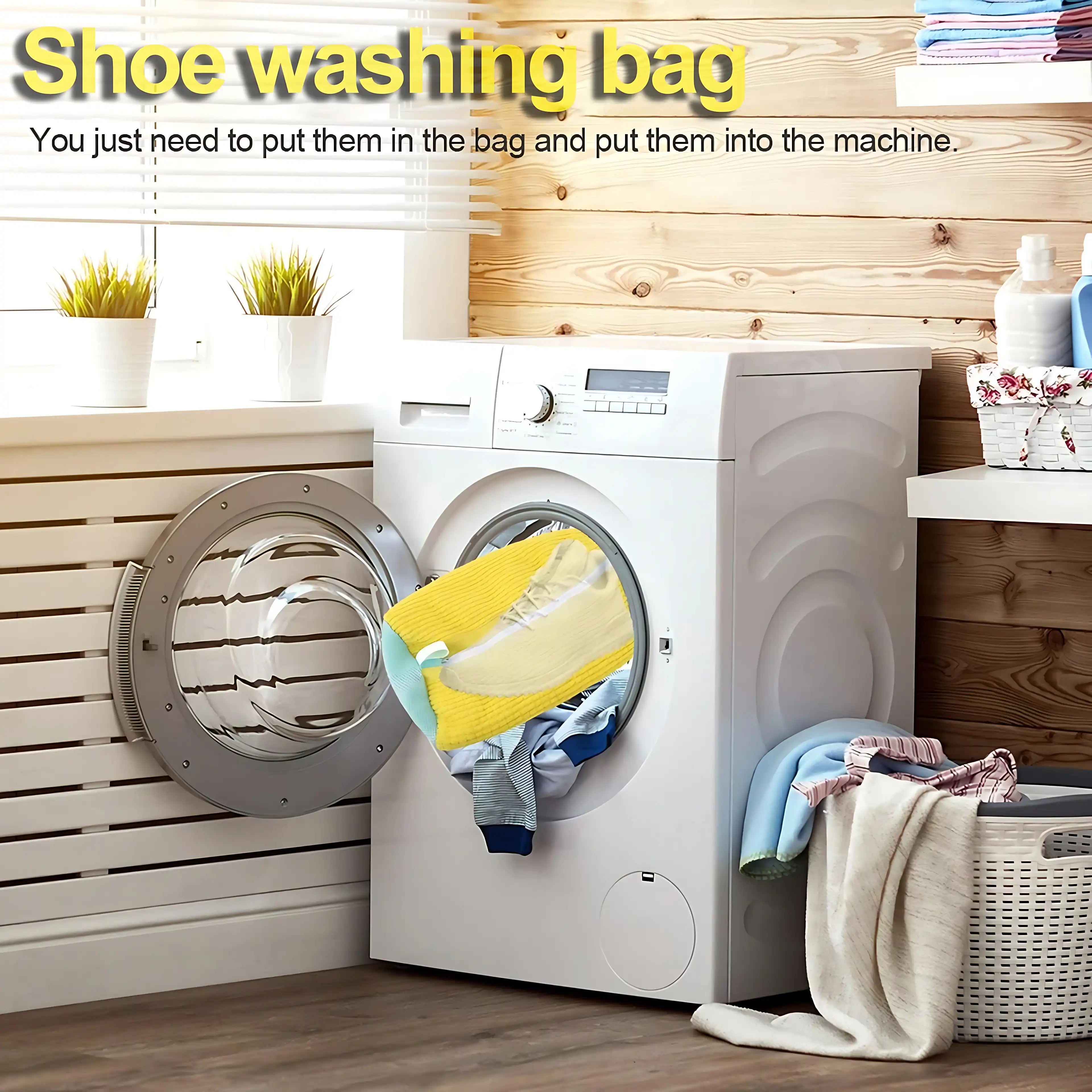 Universal Reusable Shoe Washing Bag for Machine - Anti-Deformation Protector