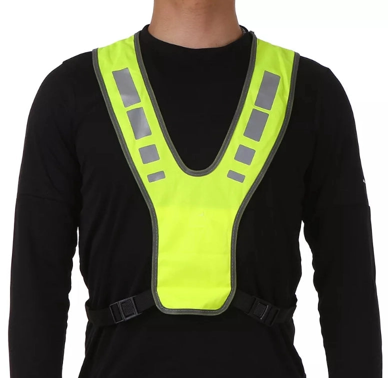 Outdoor Sports Running Cycling Reflective Vest with Pocket High Visibility Safety Vest
