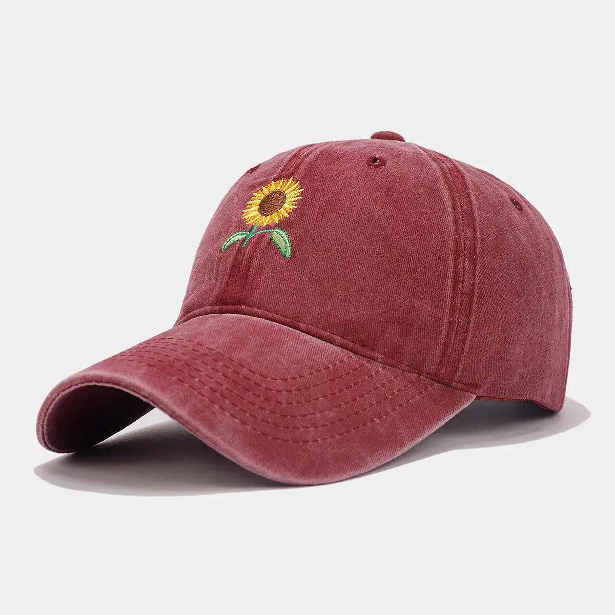 Vintage Sunflower Baseball Cap