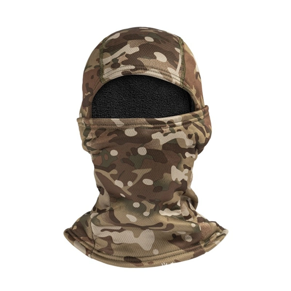 Winter Camouflage Full Face Cycling Mask – Fleece-Lined Windproof Balaclava for Motorcycle Riding