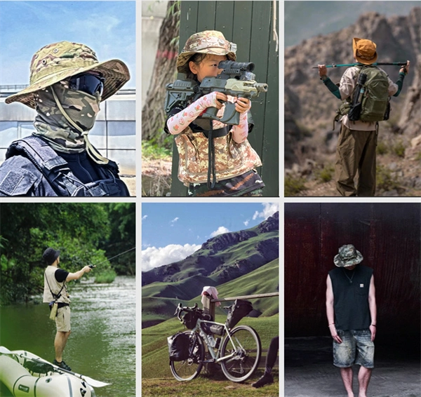 Winter Camouflage Full Face Cycling Mask – Fleece-Lined Windproof Balaclava for Motorcycle Riding