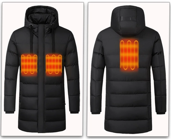 Winter Heated Puffer Coat – Adjustable Electric Warmth